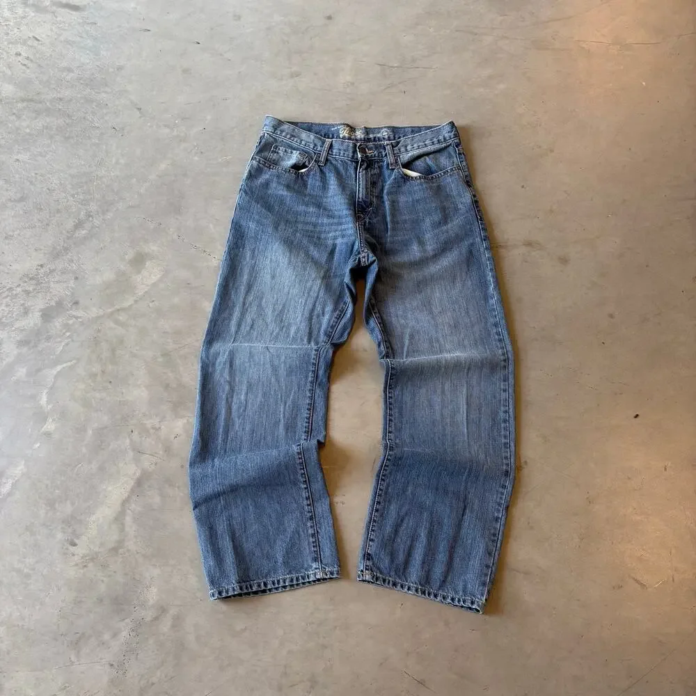 y2k vintage washed baggy denim jeans